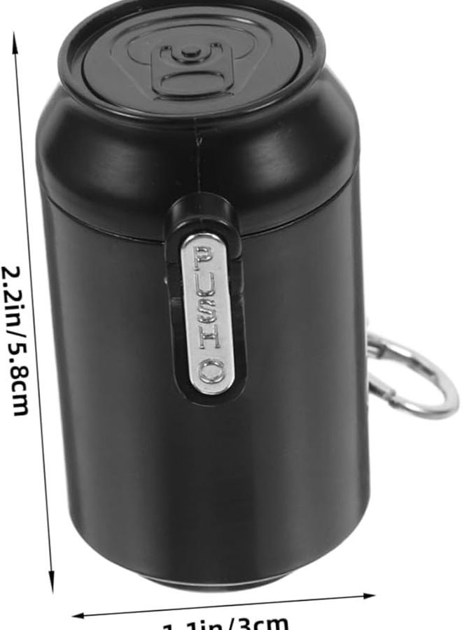 منفضة سجائر محمولة كبيرة بغطاء محكم الإغلاق عديمة الدخان للسفر في الهواء الطلق والمكتب المنزلي - Image 2